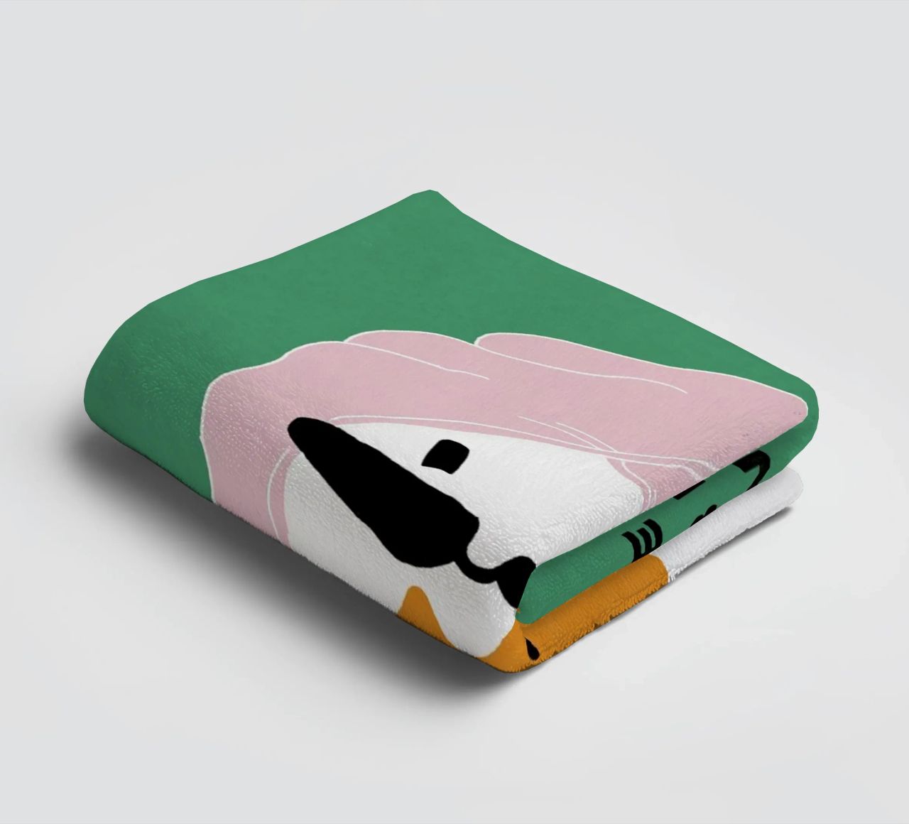 Running late Duck Handtuch von thesoulhugclub