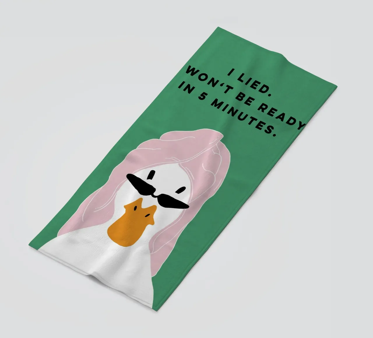 Running late Duck telo mare da thesoulhugclub