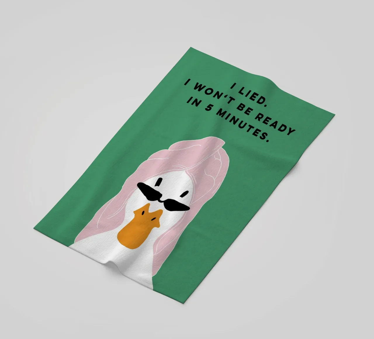 Running late Duck telo mare da thesoulhugclub