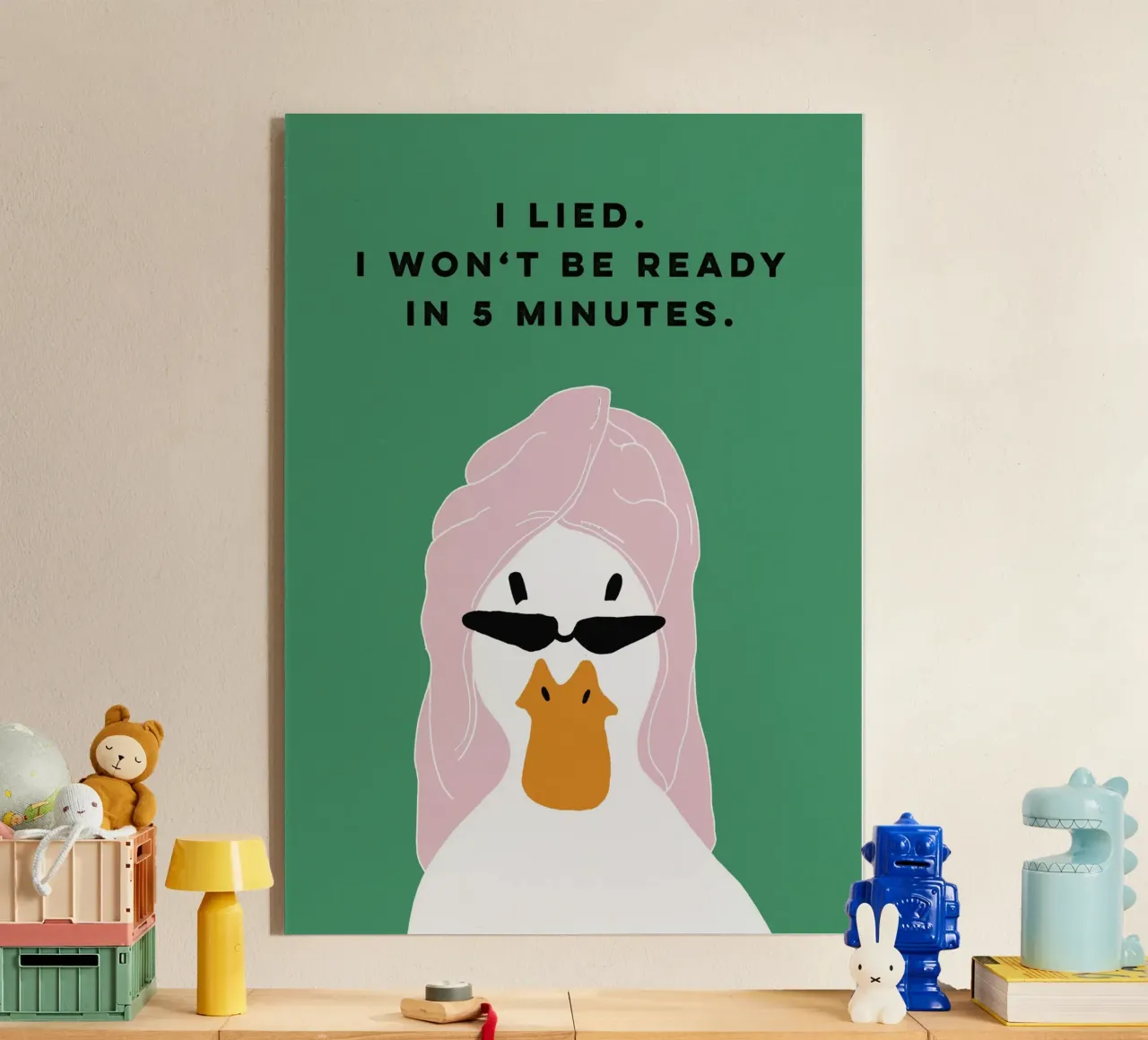 Running late Duck plexiglass da thesoulhugclub