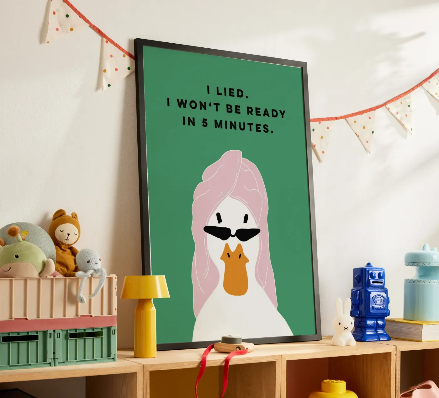 Running late Duck poster de thesoulhugclub