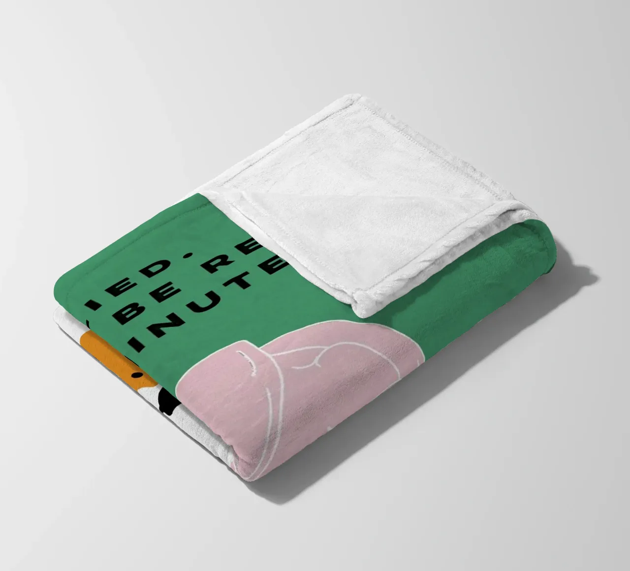 Running late Duck coperta in pile da thesoulhugclub