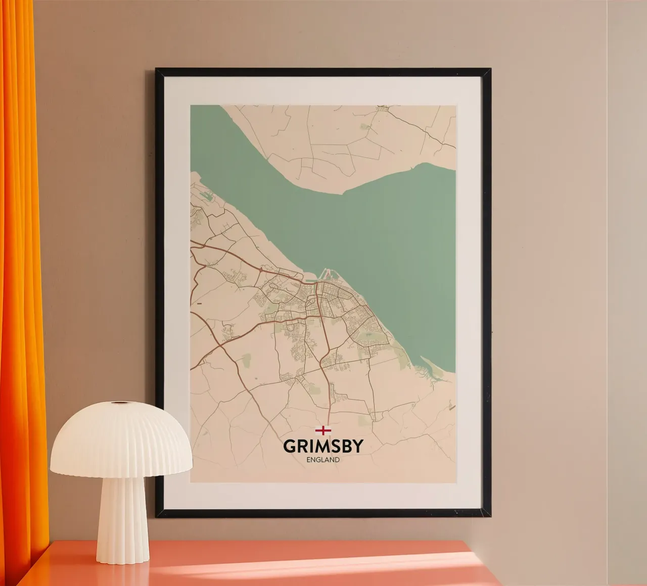 Grimsby Regno Unito carta hahnemühle da Jacob W MICKELSON