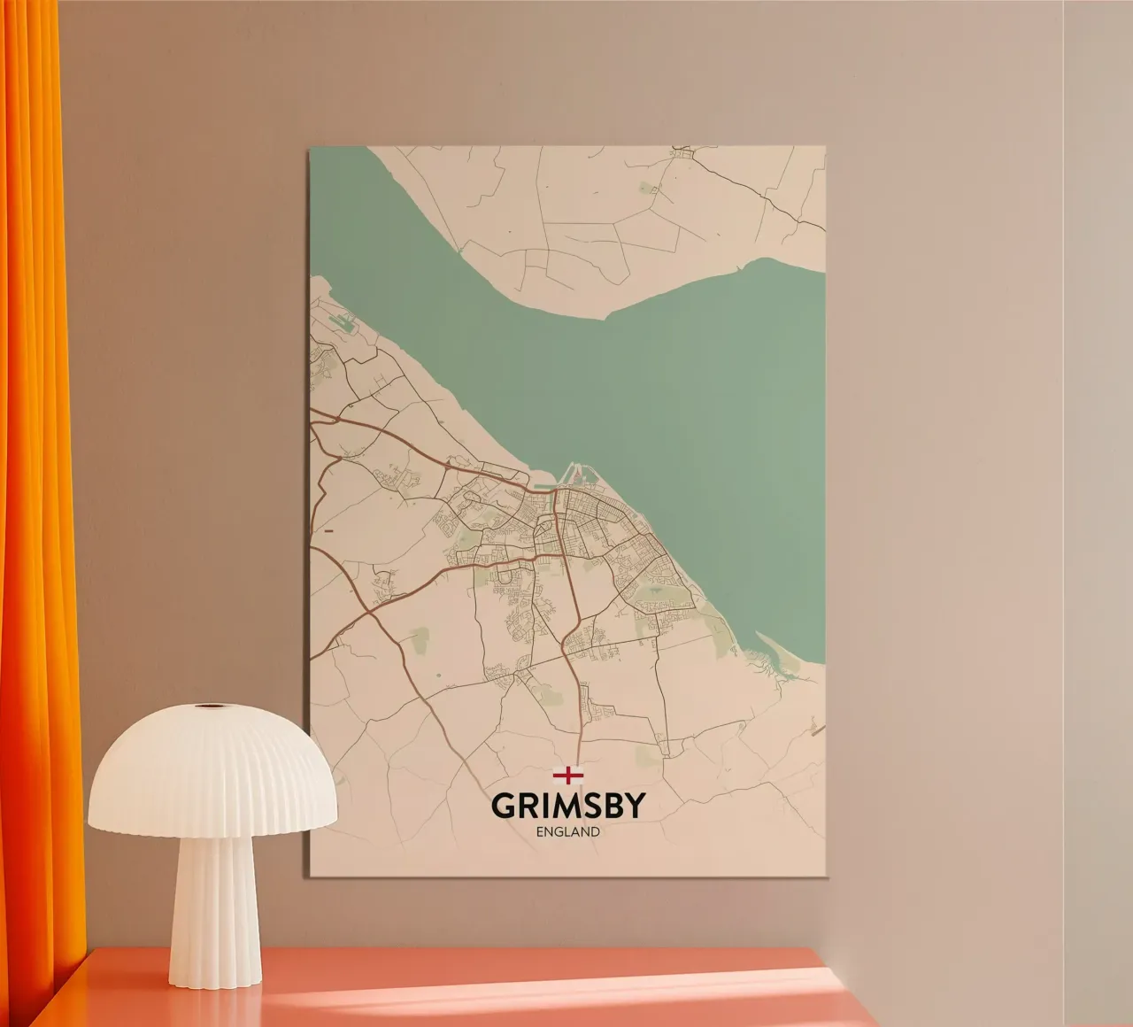 Grimsby Regno Unito carta hahnemühle da Jacob W MICKELSON