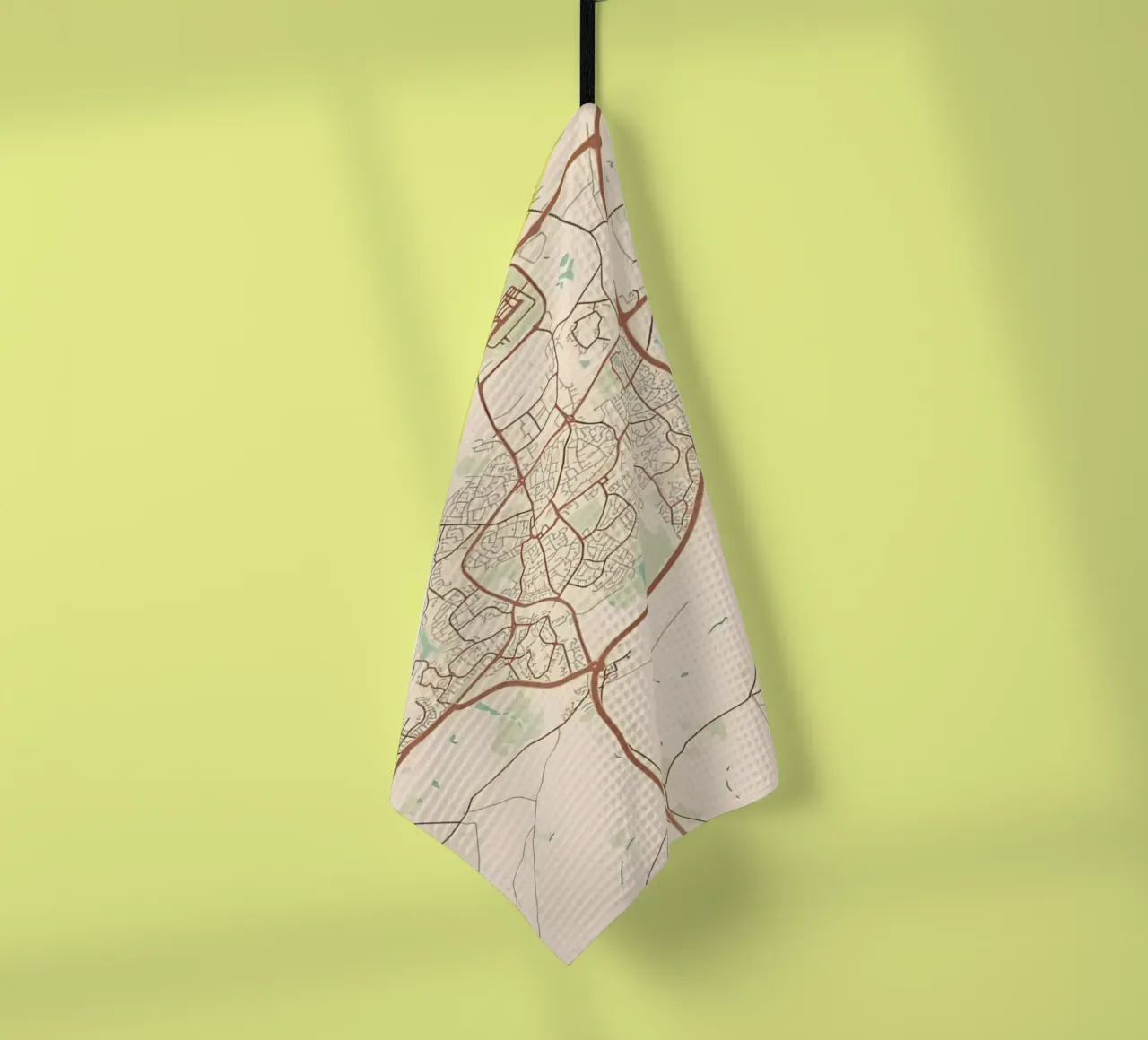 Crawley UK tea towel by Jacob W MICKELSON