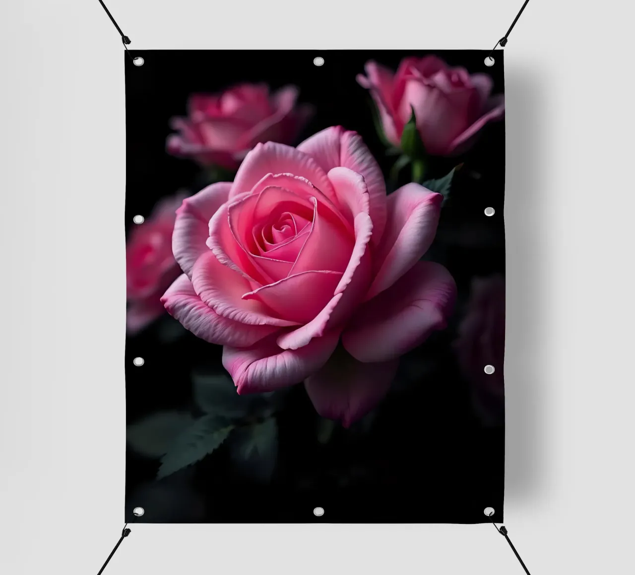 Rosa_rosa_01 telo in pvc da Farb- und Blütenzauber by LK