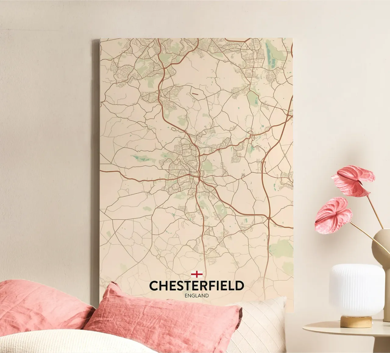 Chesterfield Regno Unito tela con Cornice a cassetta da Jacob W MICKELSON