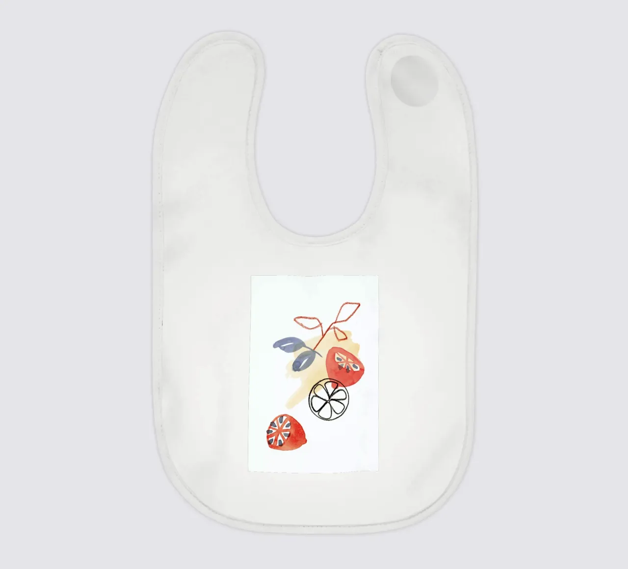 Lemons 2 Babylätzchen von Farina Kuklinski