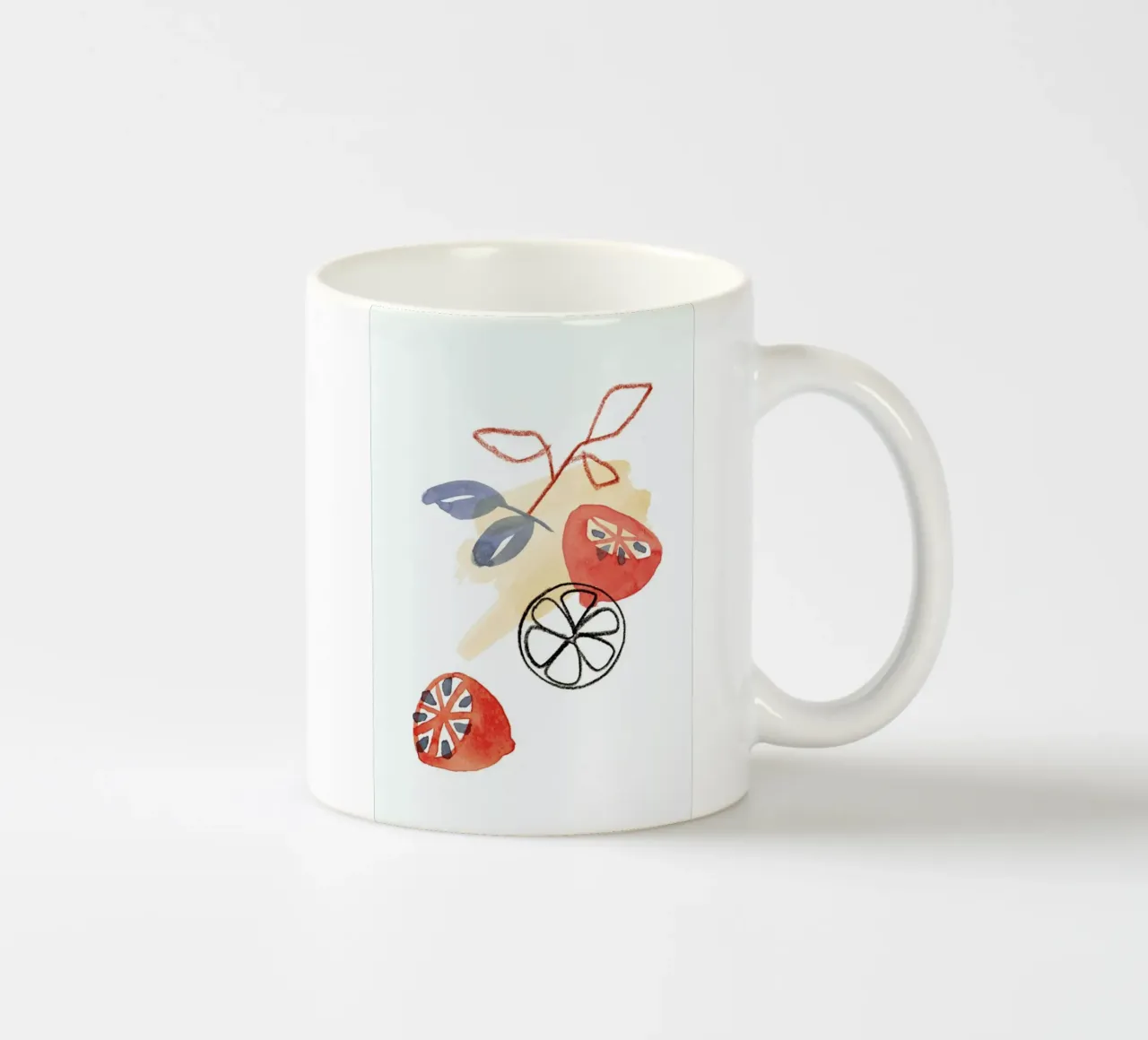 Lemons 2 tazza in ceramica da Farina Kuklinski