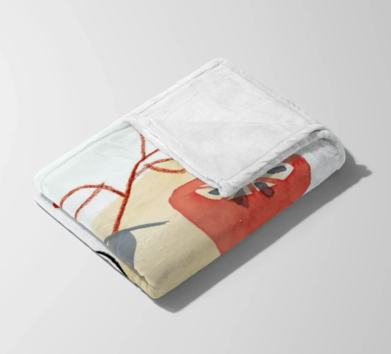 Lemons 2 fleece blanket by Farina Kuklinski