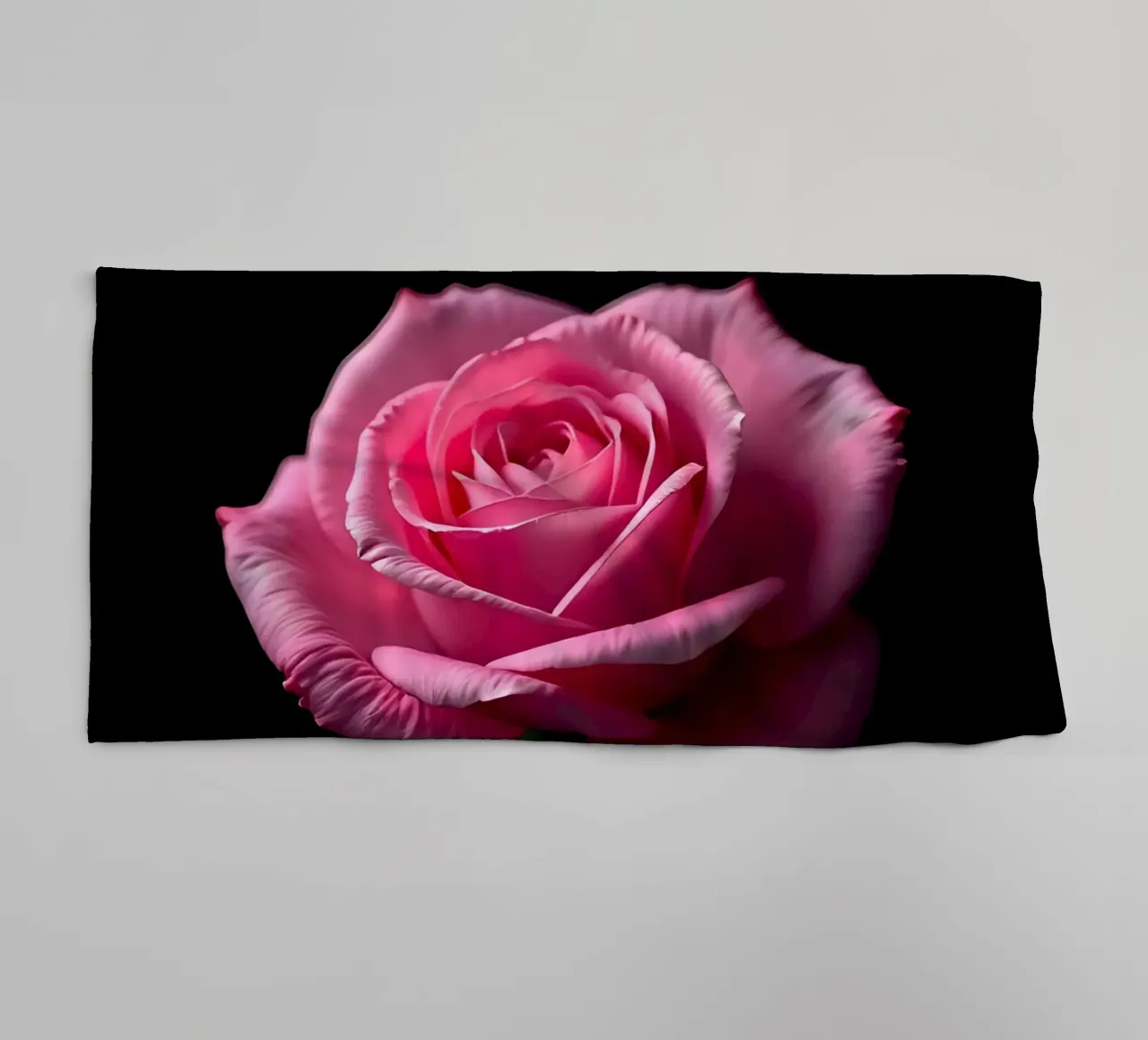 Rosa_rosa_03 asciugamano da bagno da Farb- und Blütenzauber by LK