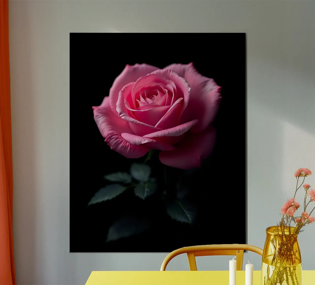 Rosa_rosa_03 carta hahnemühle da Farb- und Blütenzauber by LK