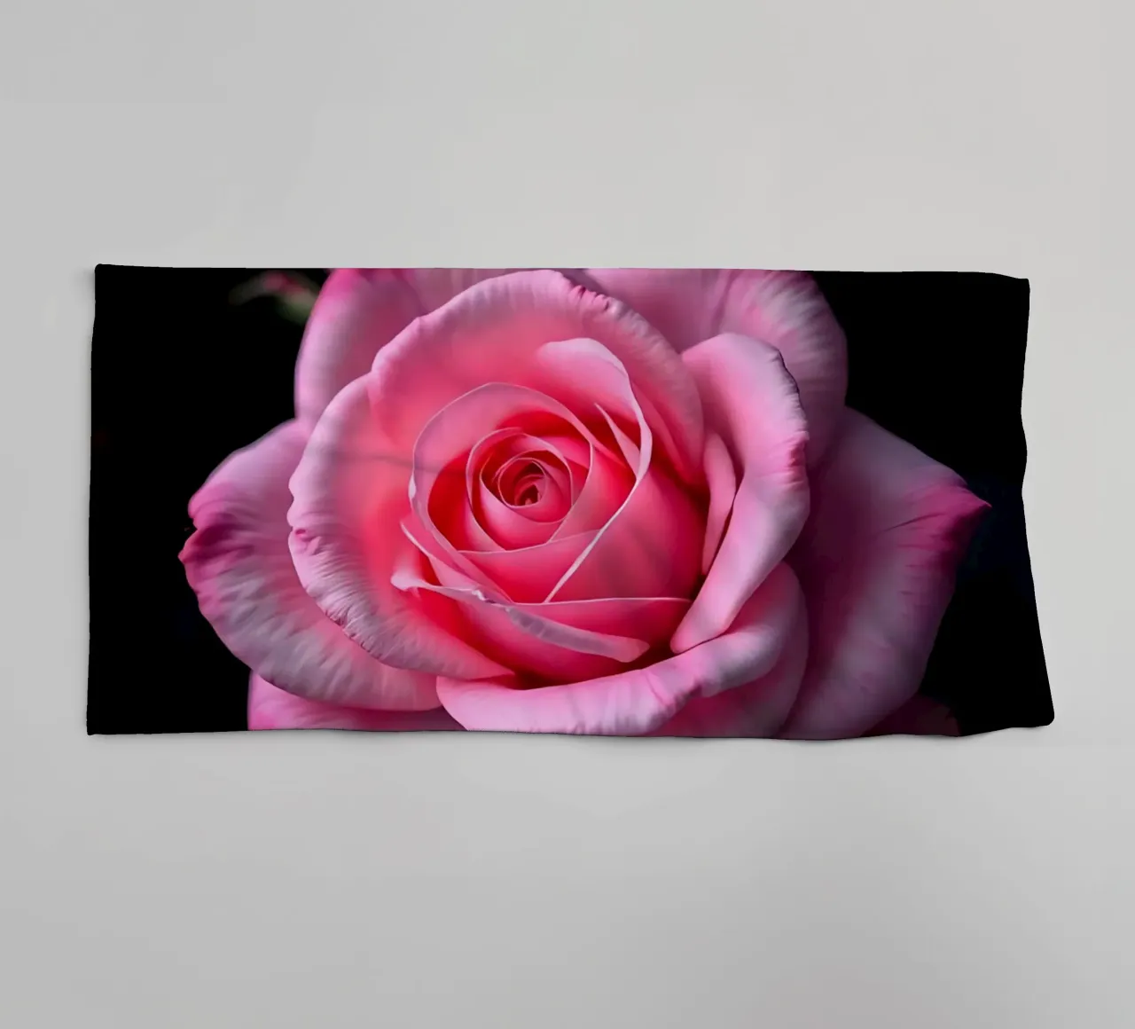 Rose_rosa_04 Handtuch von Farb- und Blütenzauber by LK