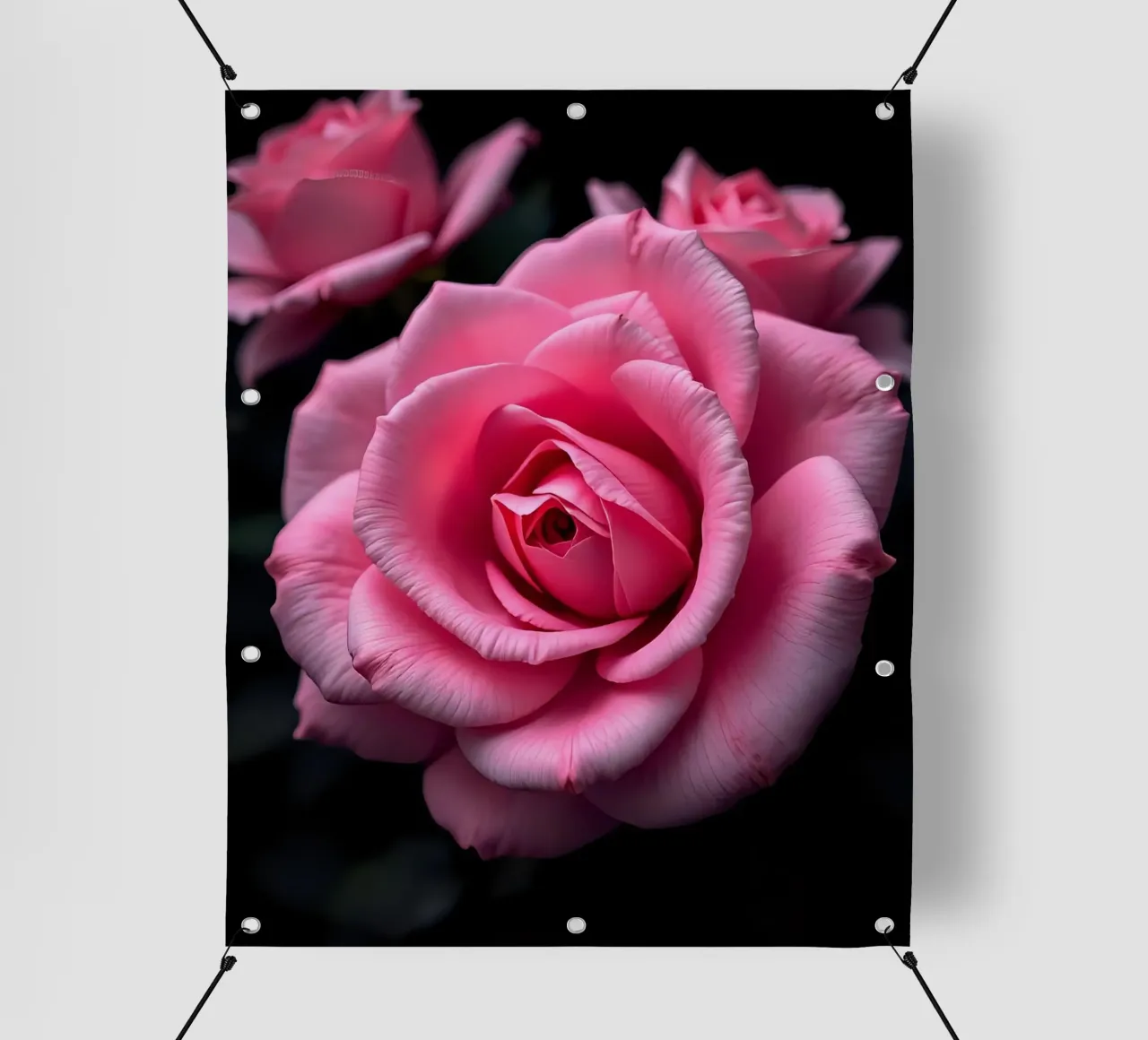 Rosa_rosa_05 telo in pvc da Farb- und Blütenzauber by LK