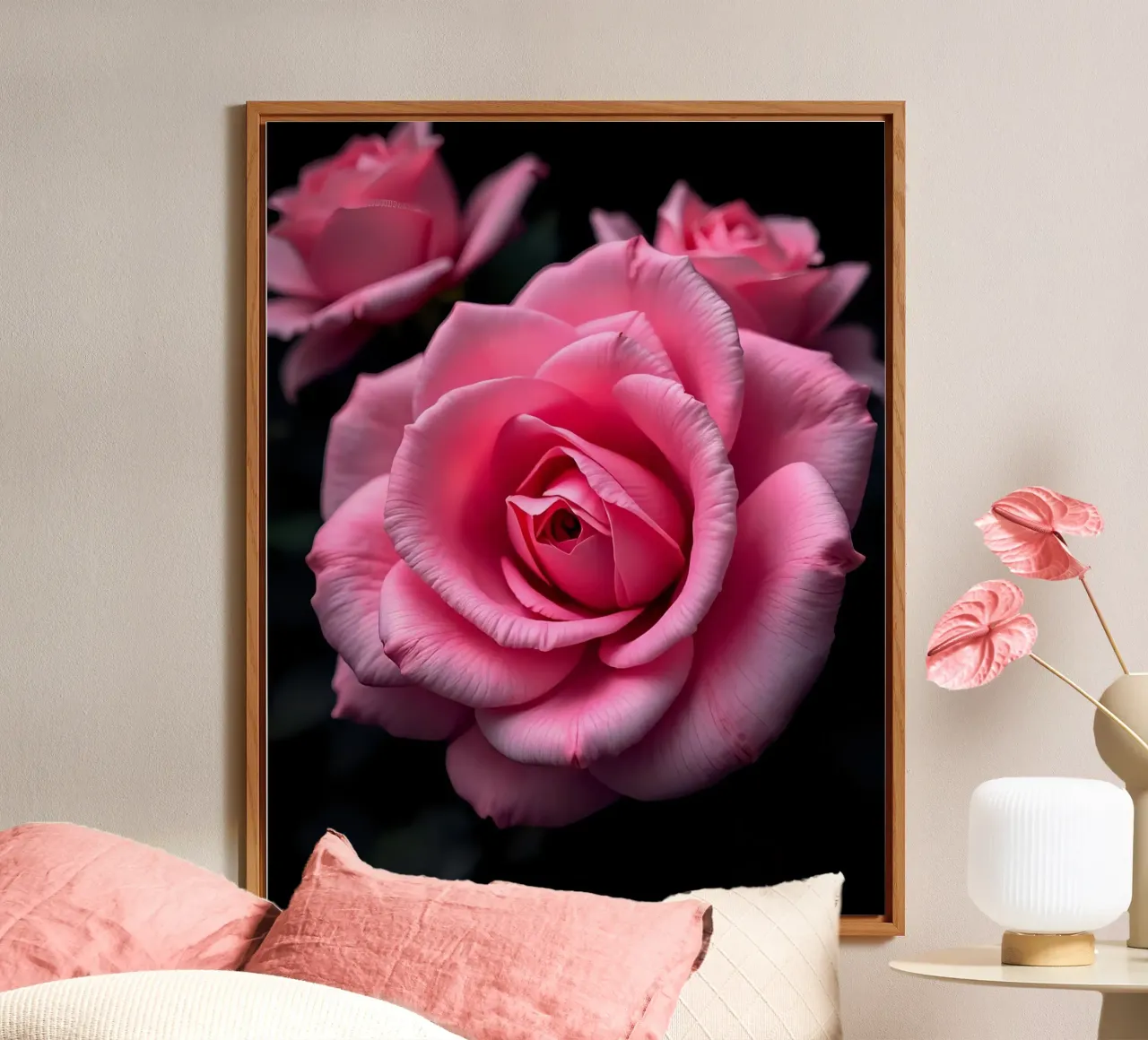 Rosa_rosa_05 alluminio dibond da Farb- und Blütenzauber by LK