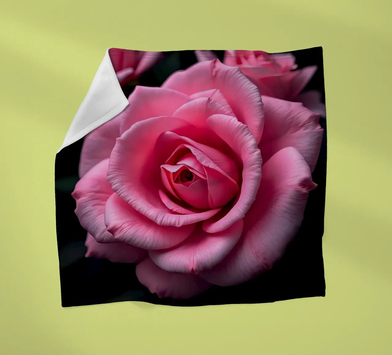Rose_rosa_05 fleece blanket by Farb- und Blütenzauber by LK