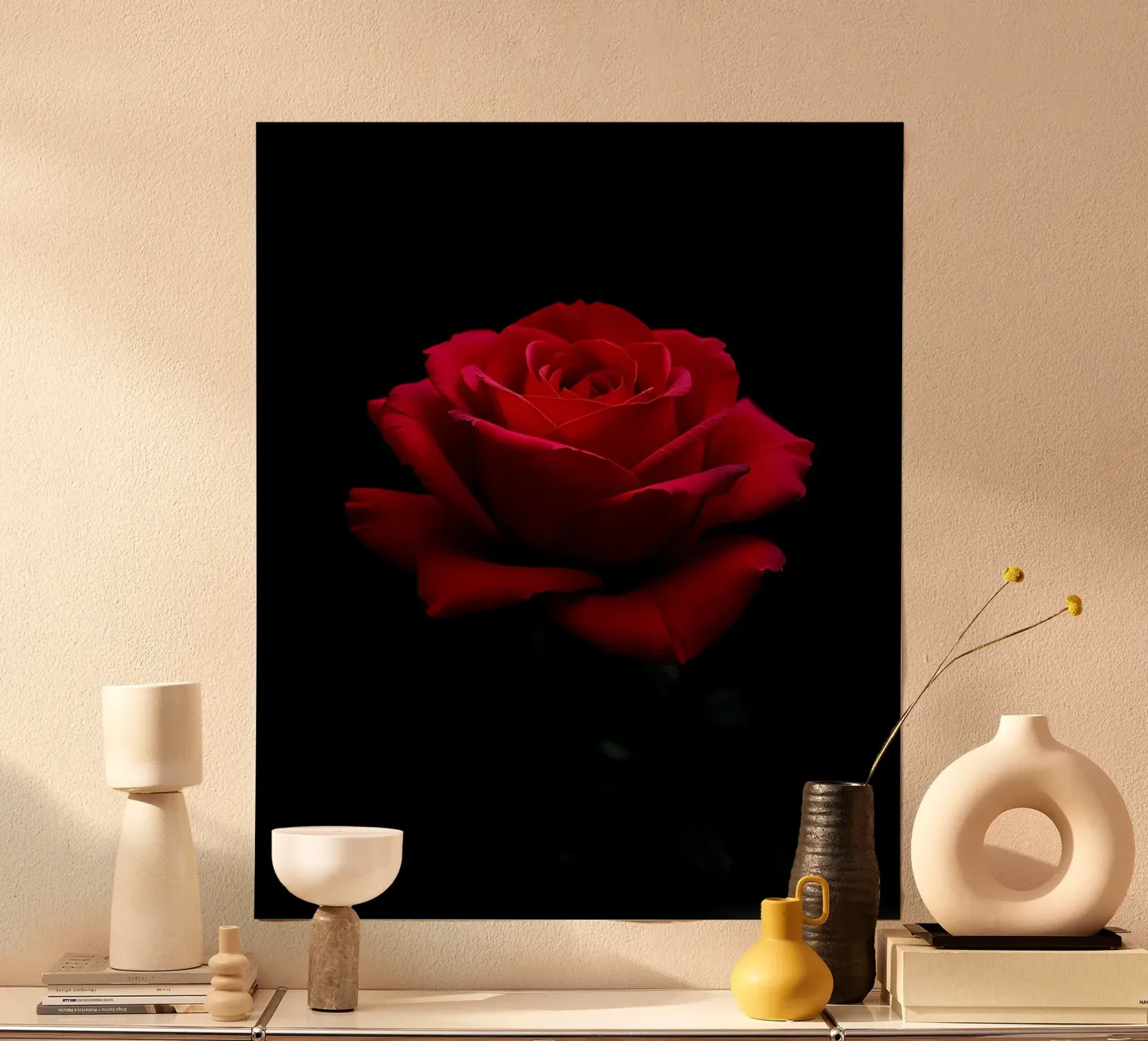 Rosa_rot_01 poster da Farb- und Blütenzauber by LK