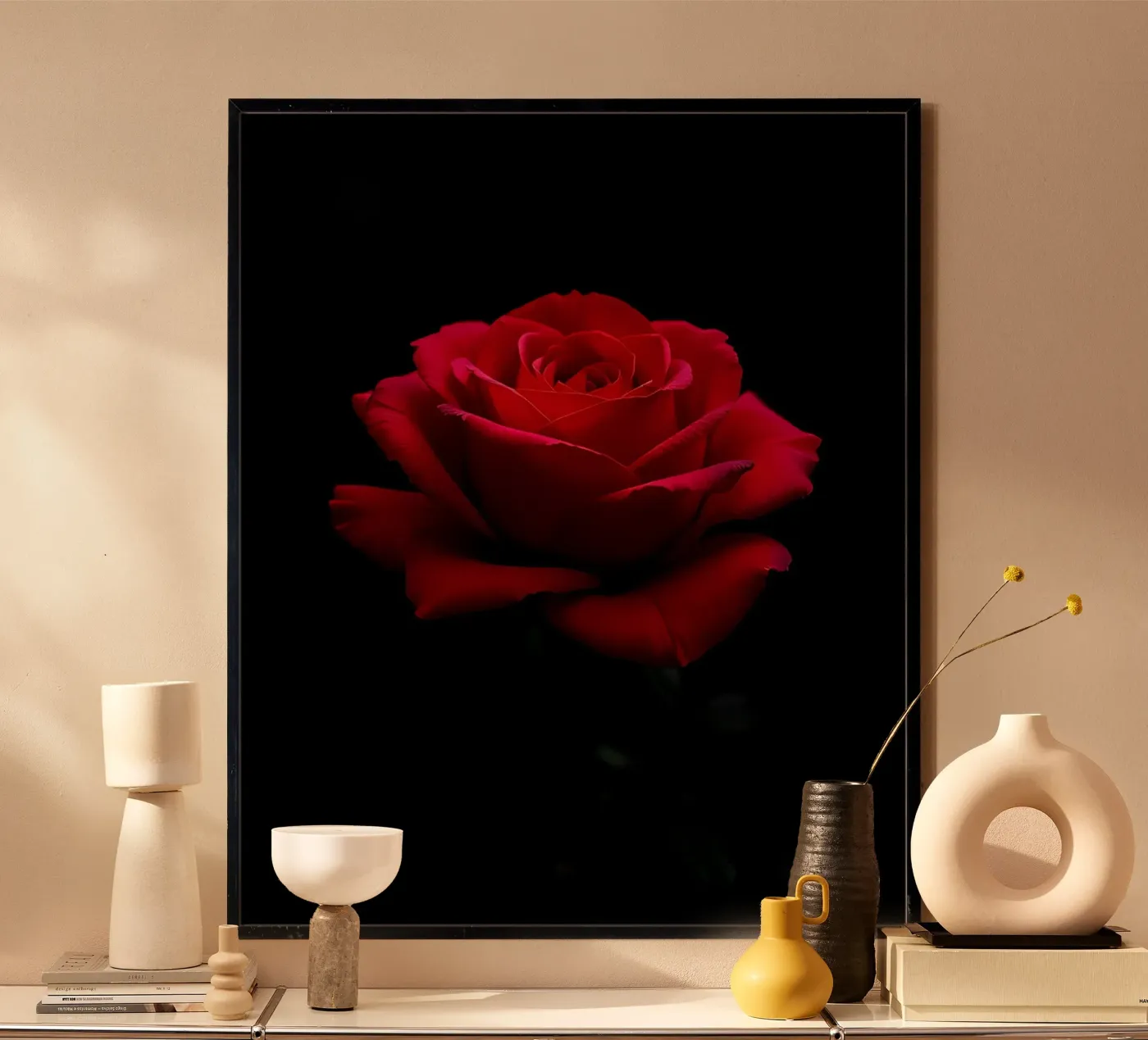 Rosa_rot_01 poster da Farb- und Blütenzauber by LK