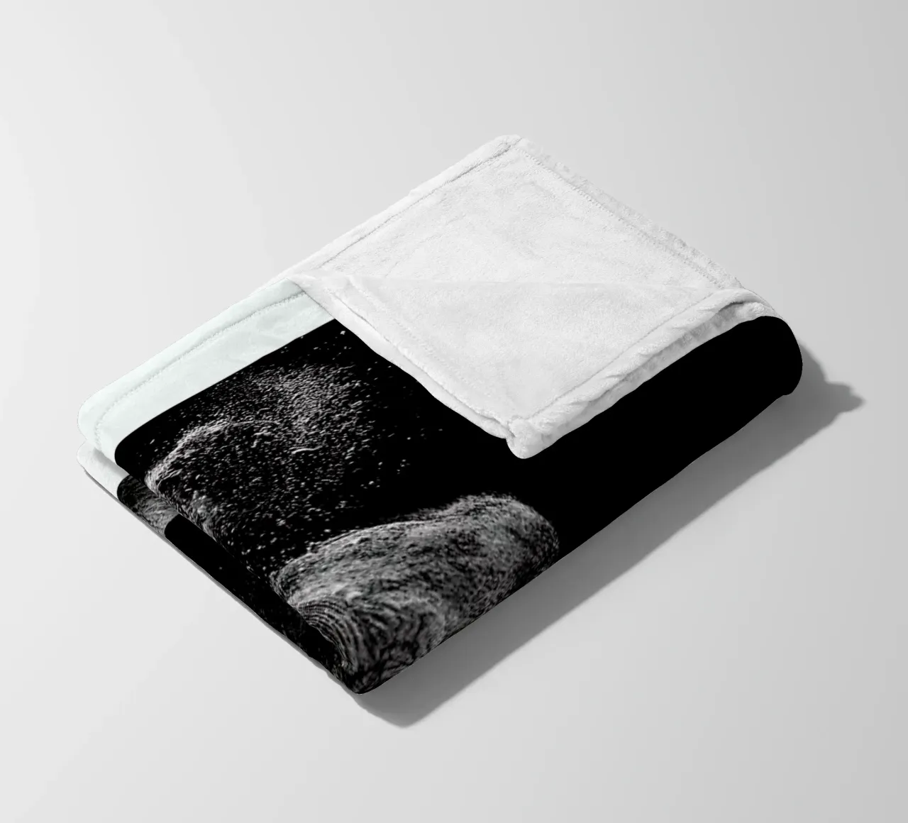Frolicking Elephant fleece blanket by Natural Kingdom