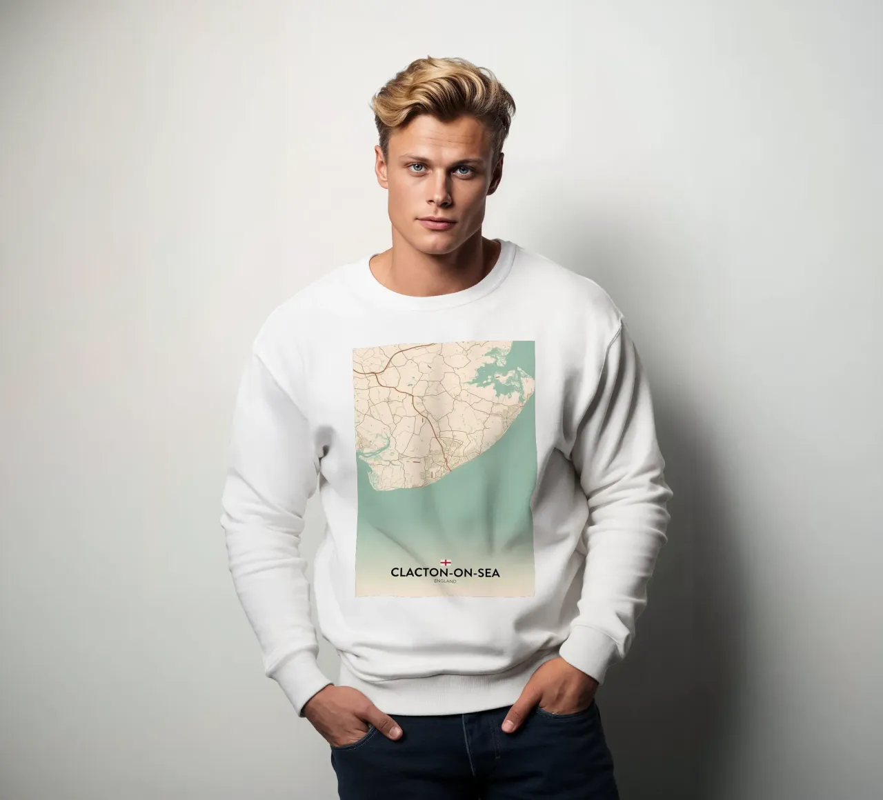 Clacton on Sea Regno Unito felpa da Jacob W MICKELSON