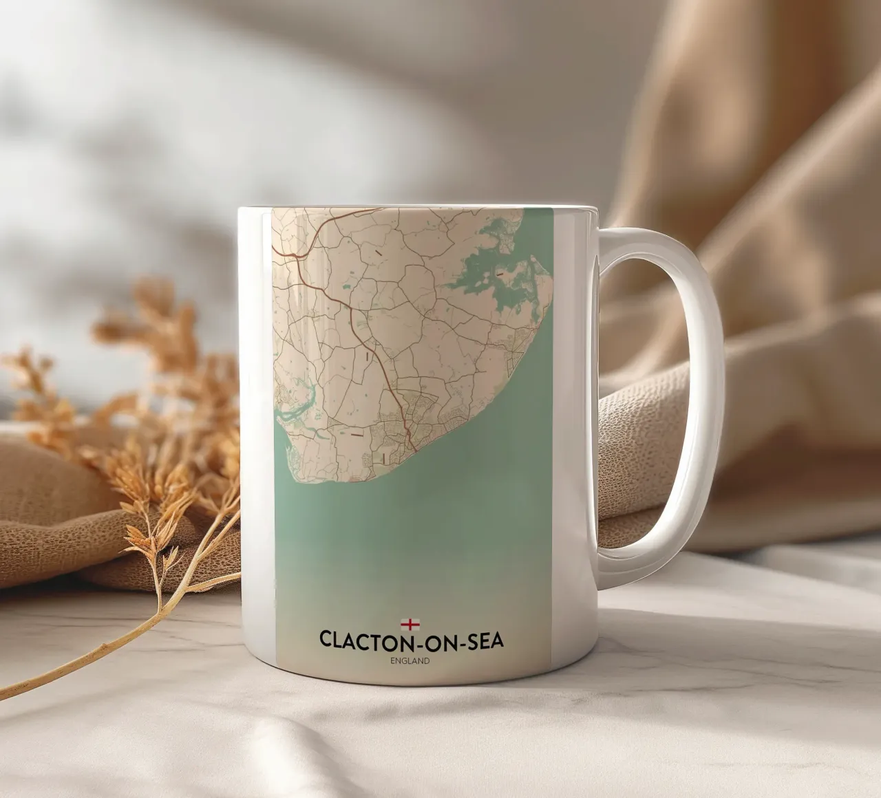 Clacton on Sea Regno Unito tazza in ceramica da Jacob W MICKELSON