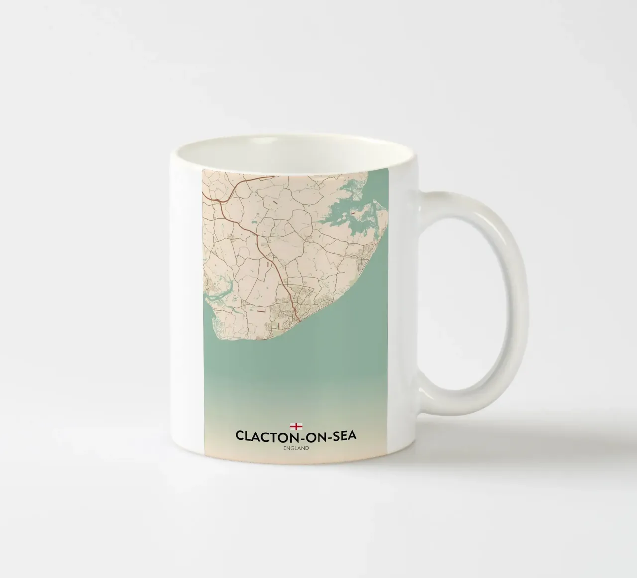 Clacton on Sea Regno Unito tazza in ceramica da Jacob W MICKELSON