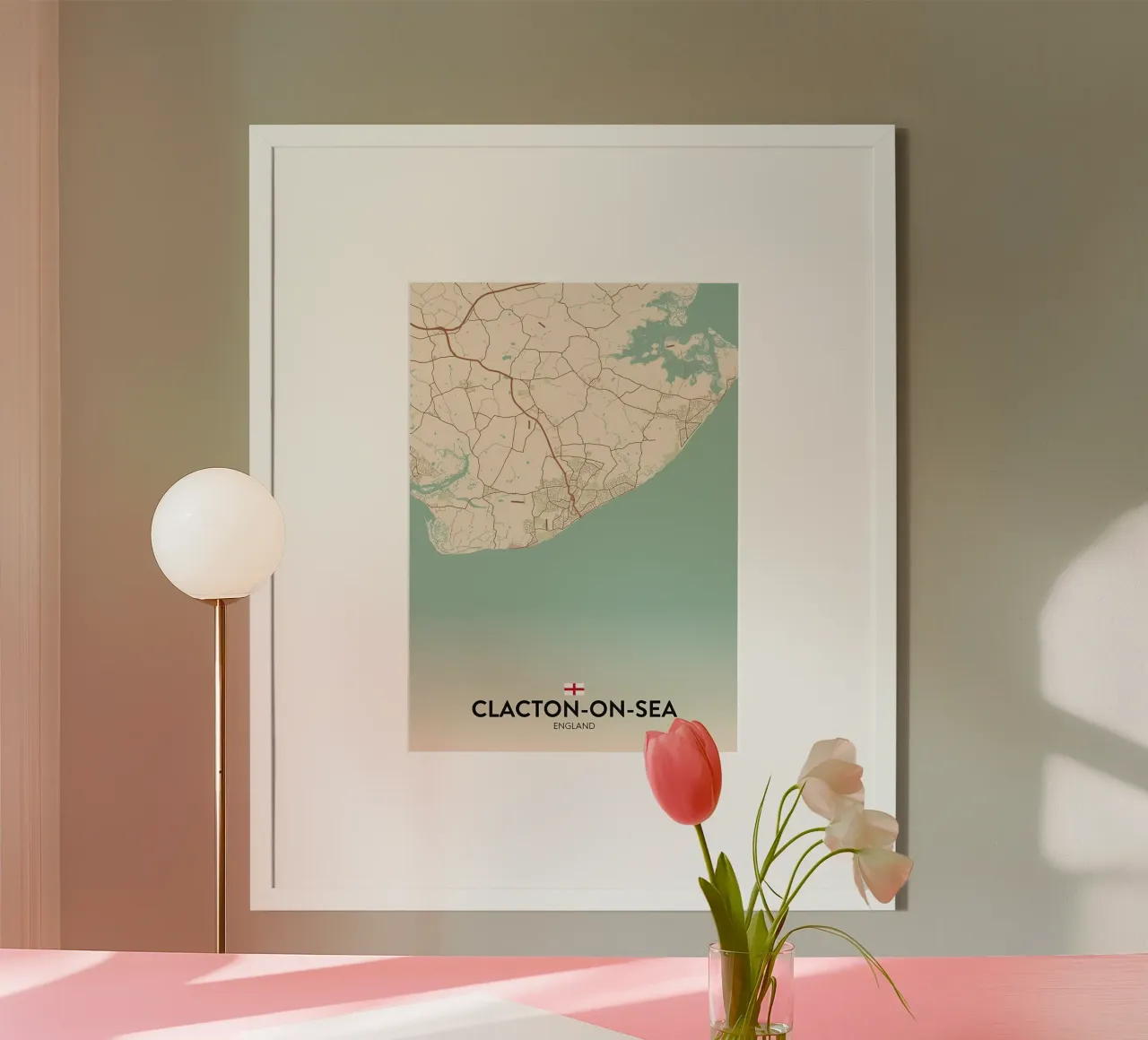 Clacton on Sea Regno Unito carta hahnemühle da Jacob W MICKELSON