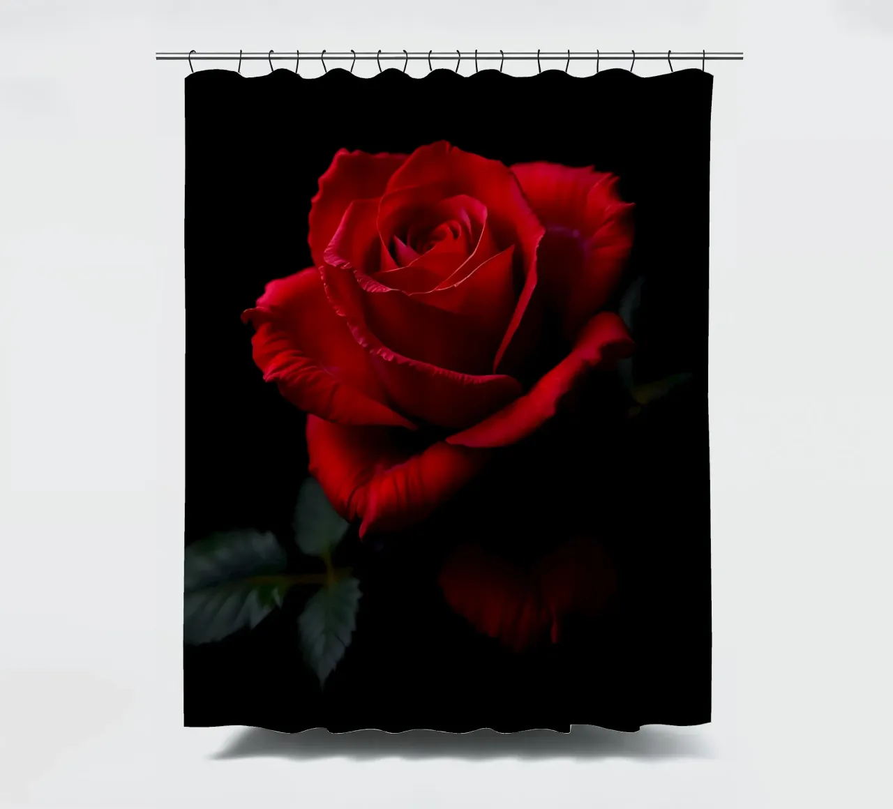 Rosa_rot_02 tenda da doccia da Farb- und Blütenzauber by LK