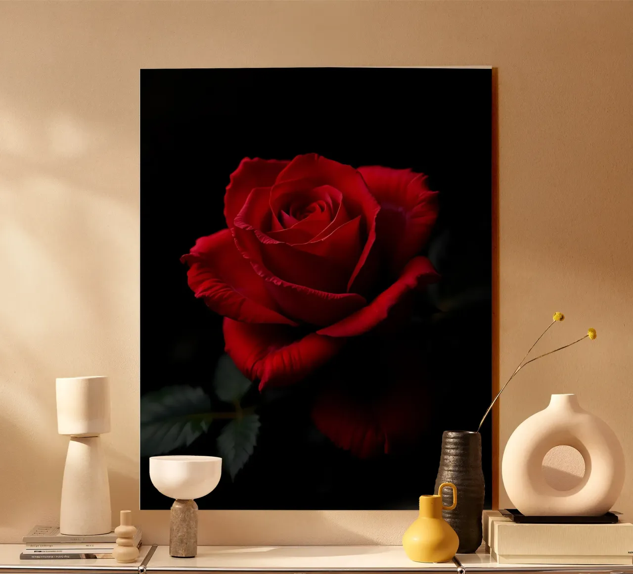 Rosa_rot_02 plexiglass da Farb- und Blütenzauber by LK