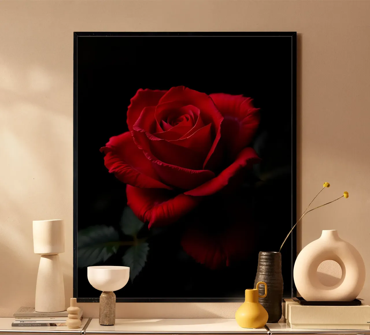 Rosa_rot_02 carta hahnemühle da Farb- und Blütenzauber by LK