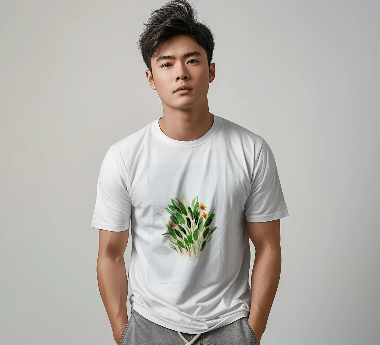 Plants 06 t-shirt by Farina Kuklinski