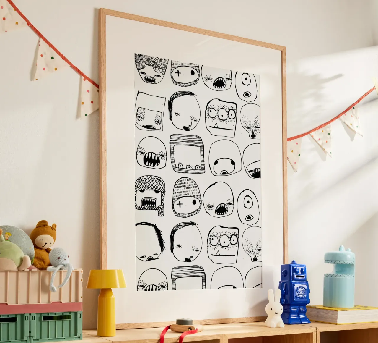 Queridos poster con telaio in alluminio da Arthelps gGmbH
