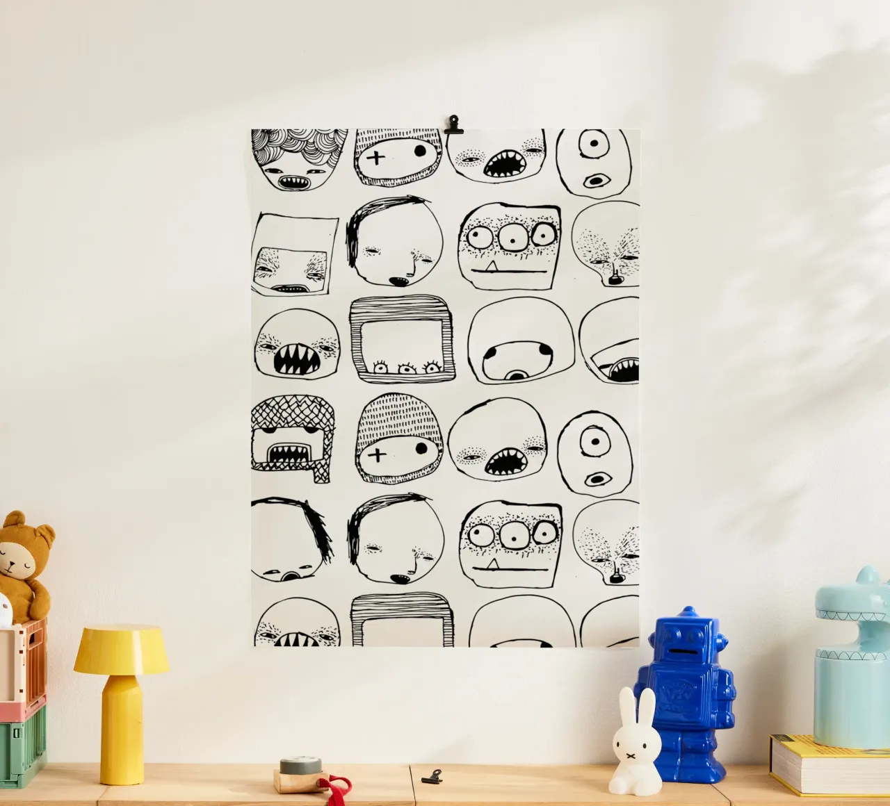 Queridos poster con telaio in alluminio da Arthelps gGmbH
