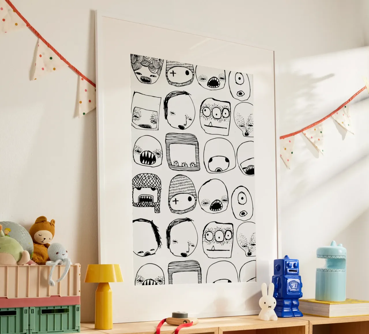 Queridos poster con telaio in alluminio da Arthelps gGmbH