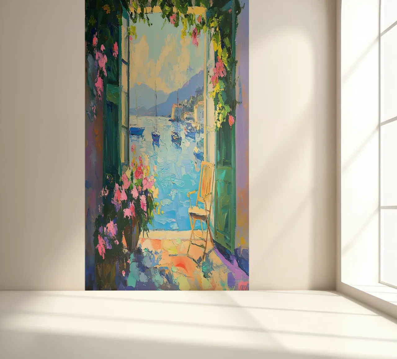 Matisse inspires "Colour explosion in the morning" photo wallpaper by ArtByNiki