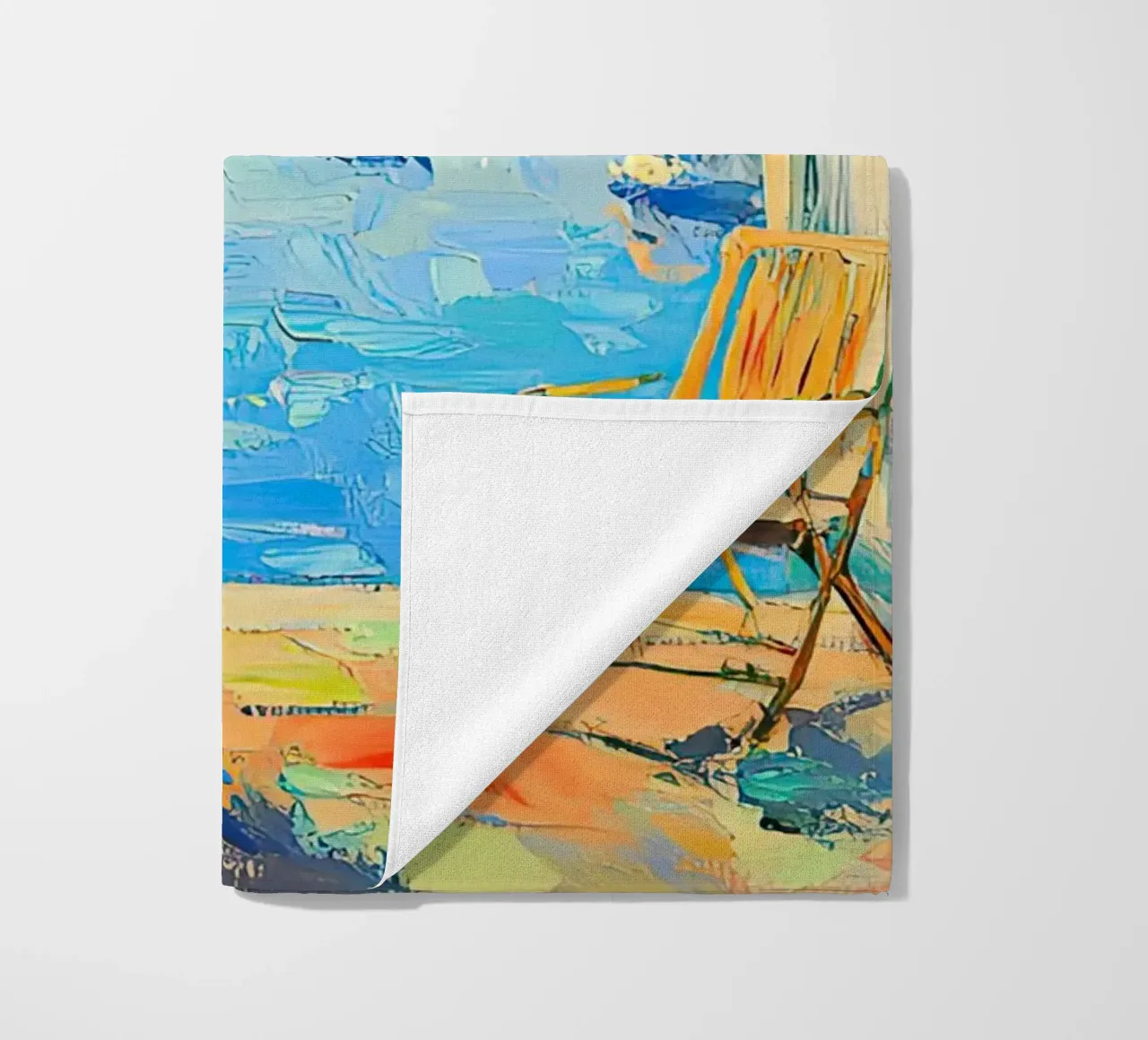 Matisse inspires "Colour explosion in the morning" beach towel by ArtByNiki