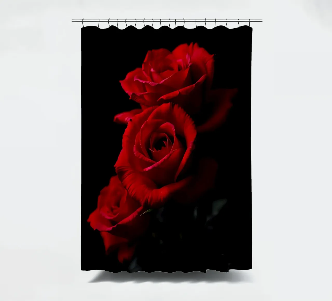 Rosa_rot_04 tenda da doccia da Farb- und Blütenzauber by LK