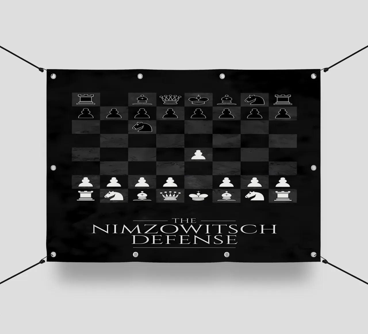 Difesa Nimzowitsch Scacchi telo in pvc da Jacob W MICKELSON