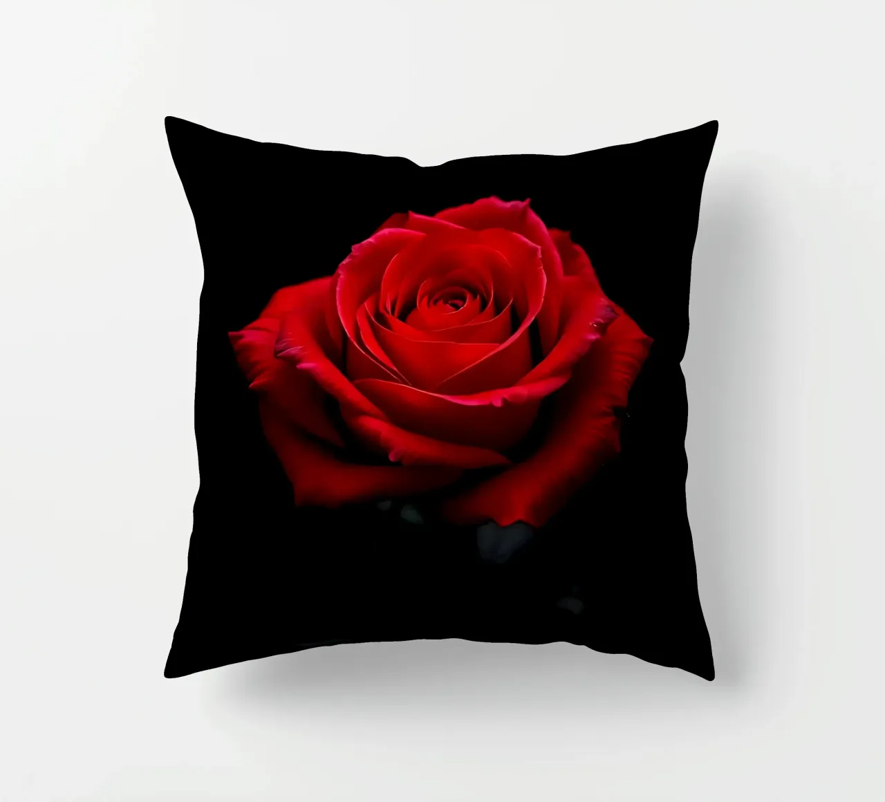Rosa_rot_05 cuscino da Farb- und Blütenzauber by LK