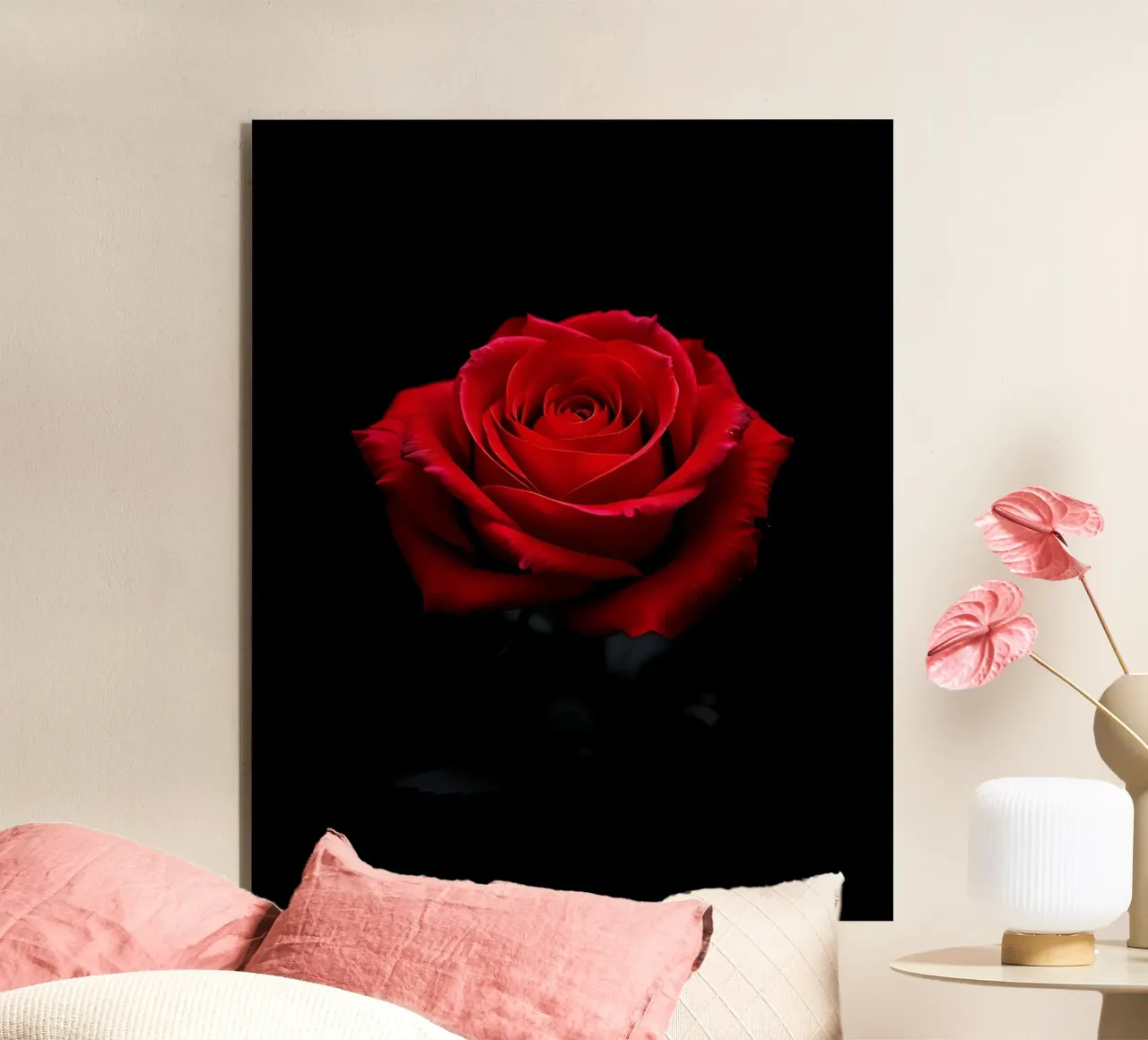Rosa_rot_05 alluminio dibond da Farb- und Blütenzauber by LK
