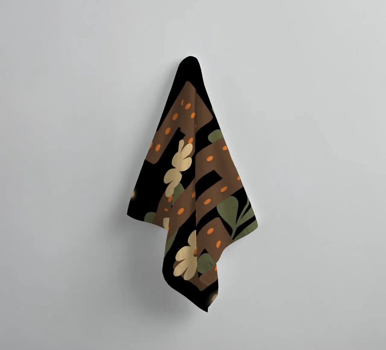 Serpent II towel by Dharma
