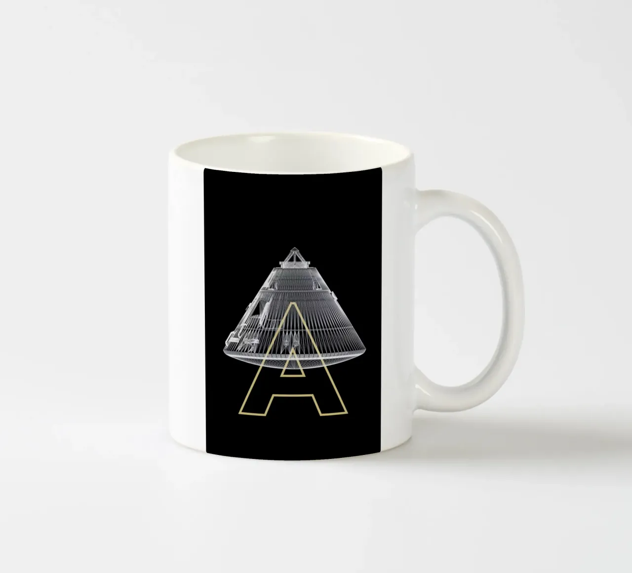 Apollo Midnight 2 tazza in ceramica da Marc Schulthess