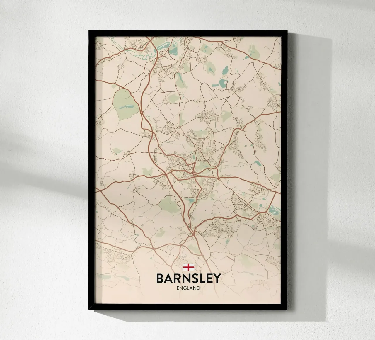 Barnsley UK poster by Jacob W MICKELSON