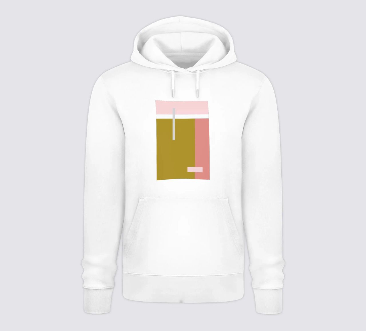 Color Blocking felpa con cappuccio da Linda Gobeta