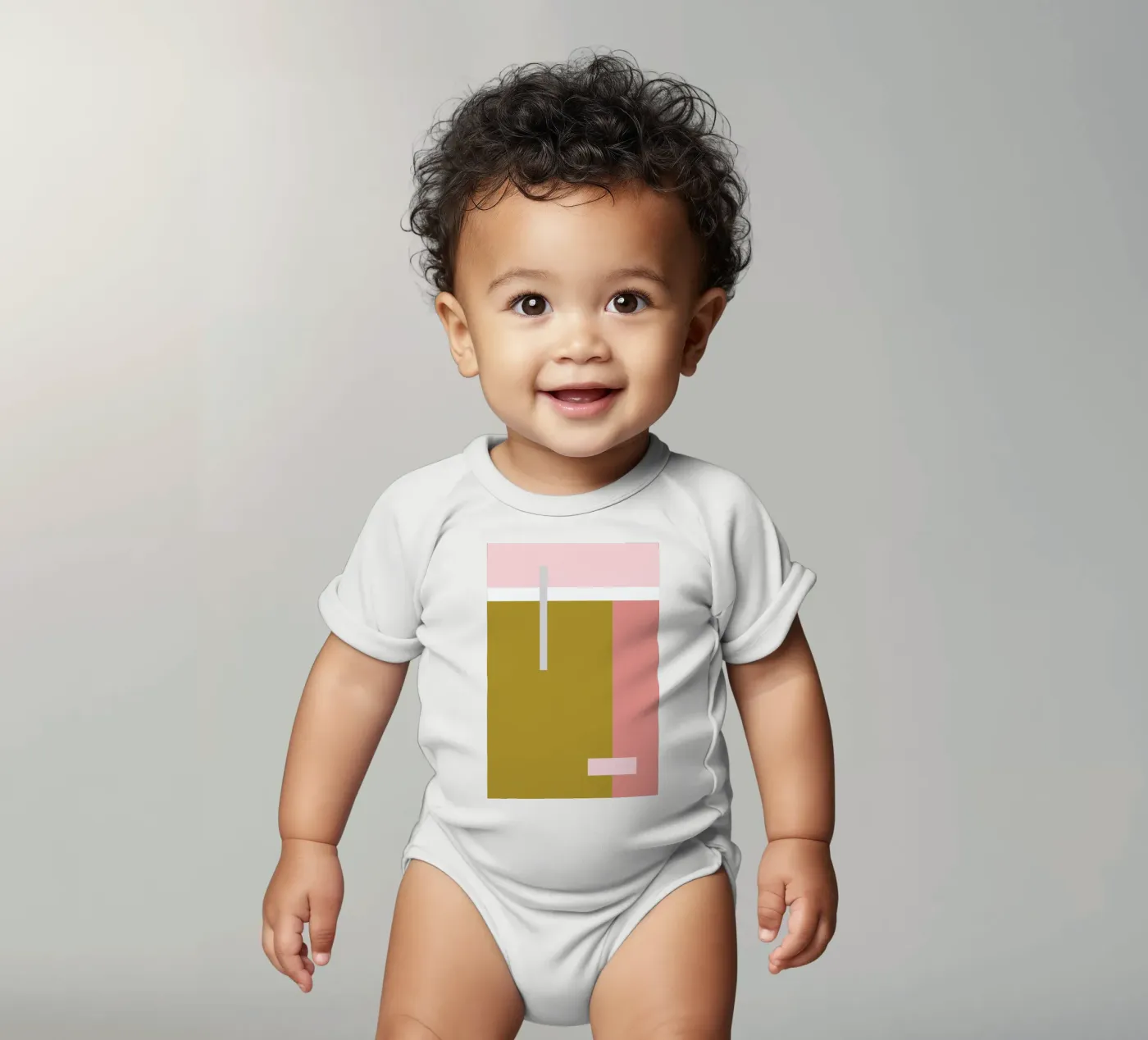 Color Blocking body bébé de Linda Gobeta