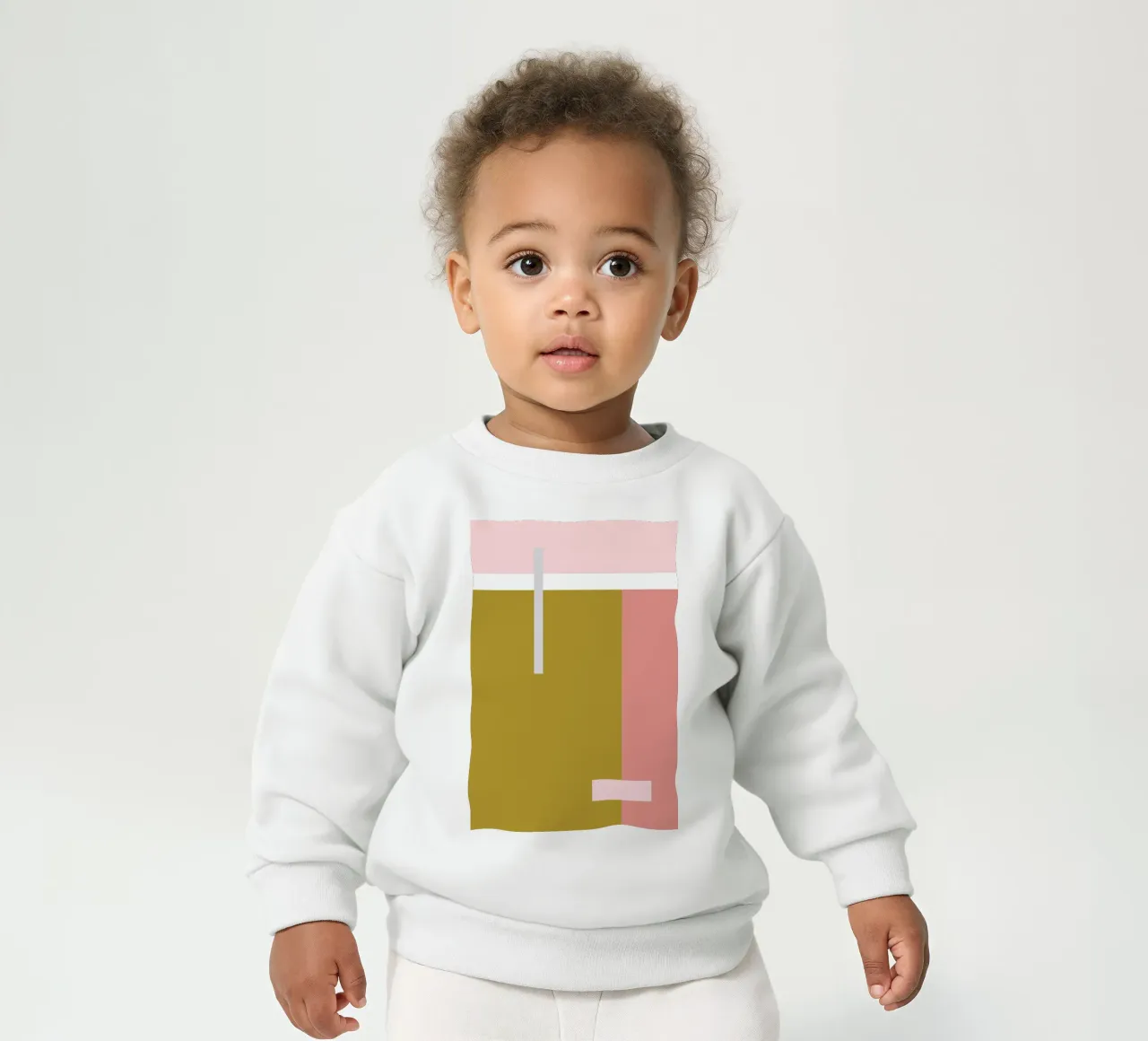 Color Blocking felpa neonato da Linda Gobeta