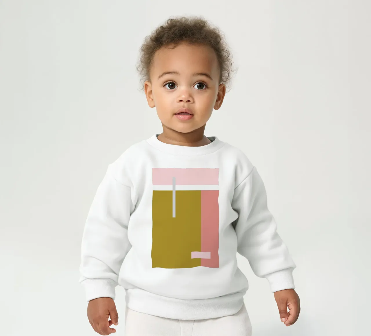 Color Blocking baby sweatshirt van Linda Gobeta
