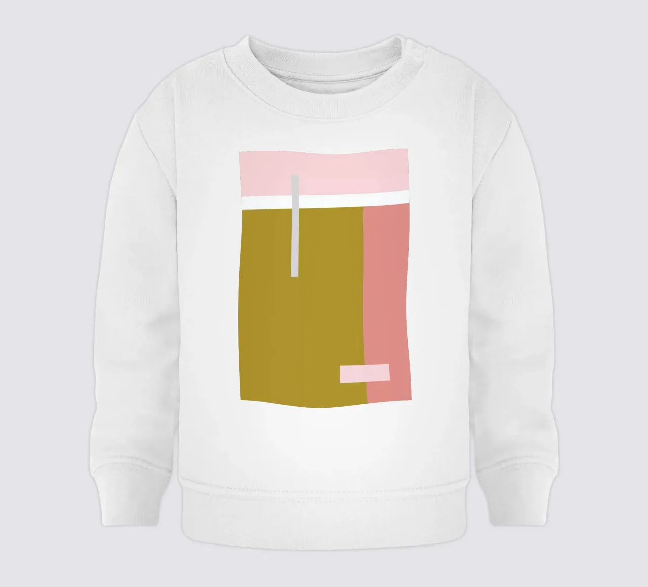 Color Blocking felpa neonato da Linda Gobeta