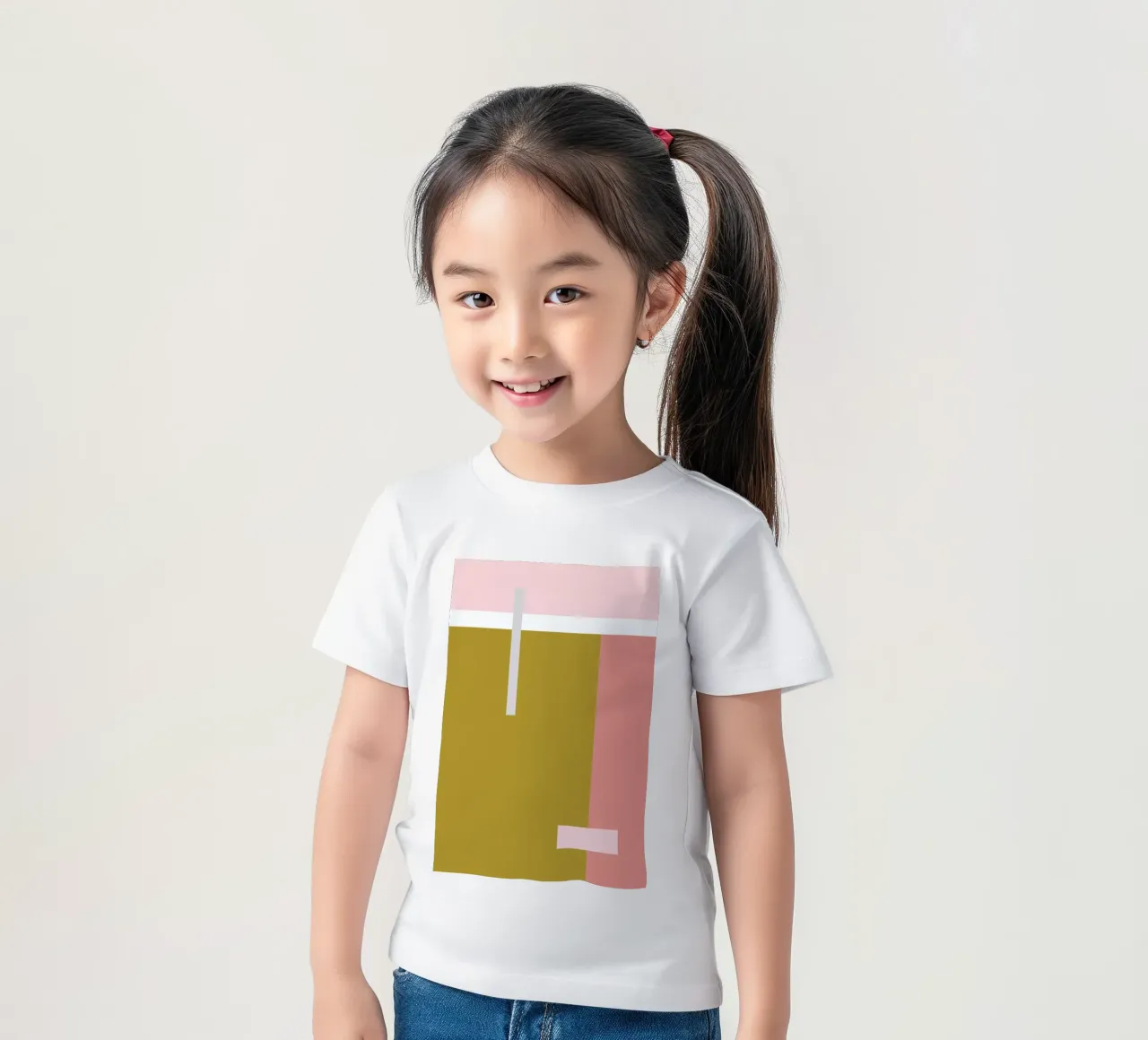 Color Blocking t-shirt bambini da Linda Gobeta