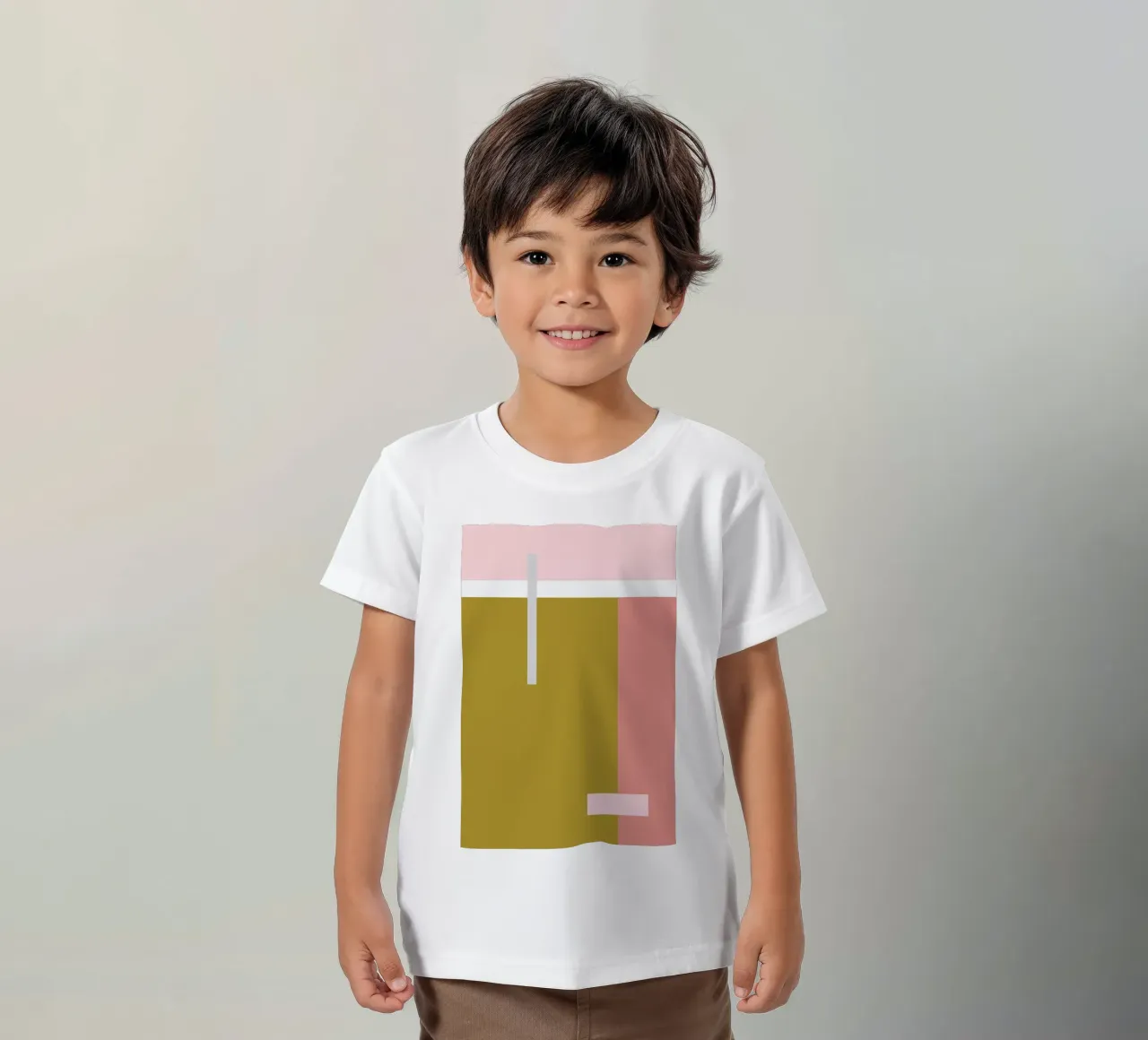 Color Blocking t-shirt bambini da Linda Gobeta